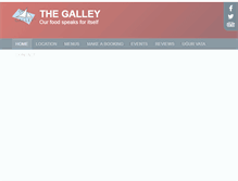 Tablet Screenshot of galley.uk.com